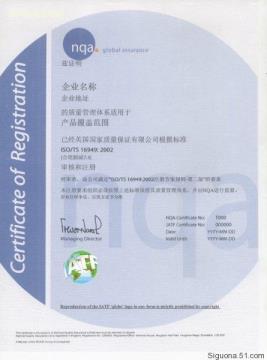 專(zhuān)業(yè)TS16949認(rèn)證與五大工具培訓(xùn)，助力企業(yè)質(zhì)量管理提升